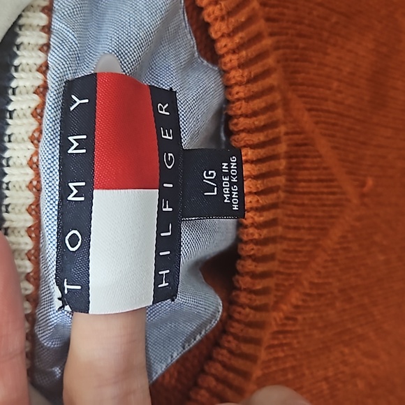 Tommy Hilfiger Cotton Knit Crew Neck - Picture 5 of 5